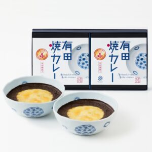 ご進物用　有田焼カレー（大）２個入（あじさい）